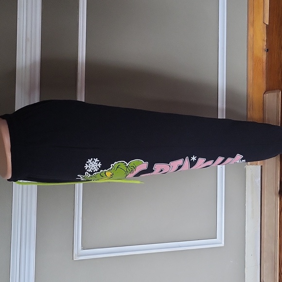 Dr. Seuss The Grinch Black Joggers - Picture 3 of 10